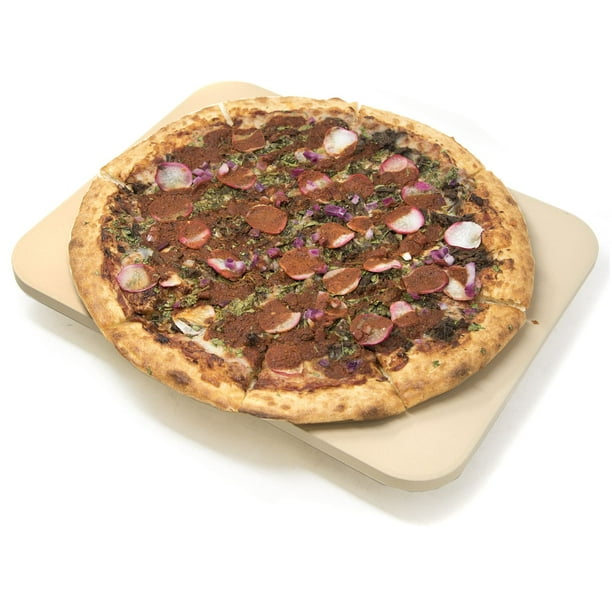 Baking Stone Alpha Living 15 Round Pizza Stone for Oven or Grill